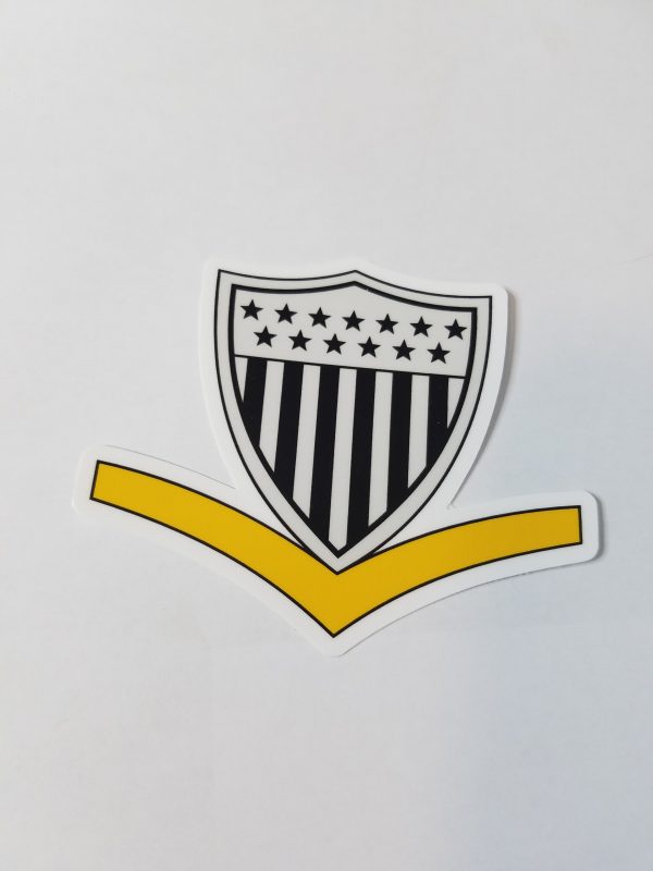 uscg third class petty officer sticker 4 inch USCG Coast Guard Coastie Sticker Salty For You