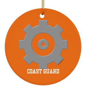 Machinery Technician USCG Christmas Ornament Coastie Coast Guard MK