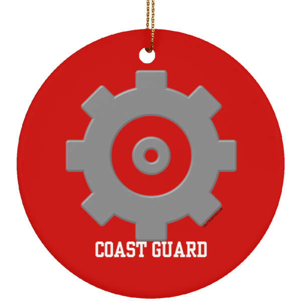 Machinery Technician USCG Christmas Ornament Coastie Coast Guard MK