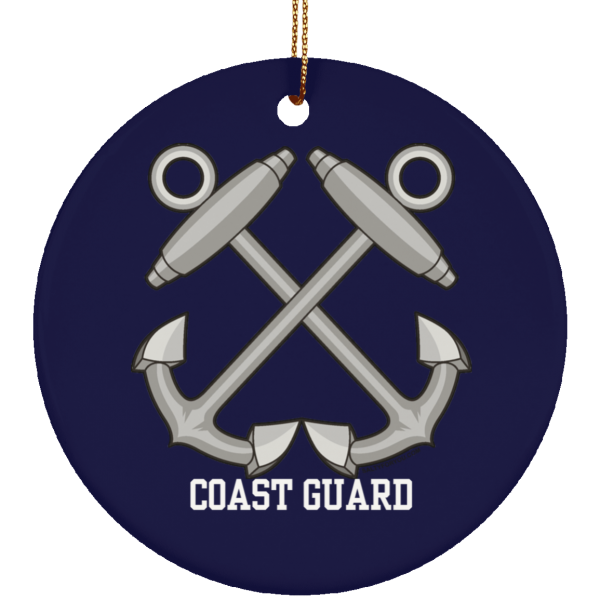 Boatswain Mate USCG Christmas Ornament Coastie Coast Guard BM